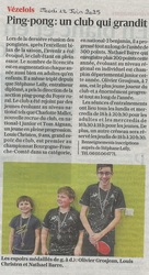 Club du ping-pong de V#U00e9zelois 20250612