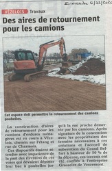 travaux aire de retournement